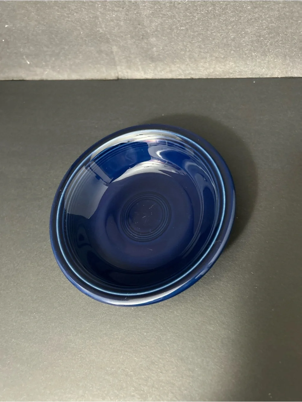 Fiesta Deep small dish in Cobalt